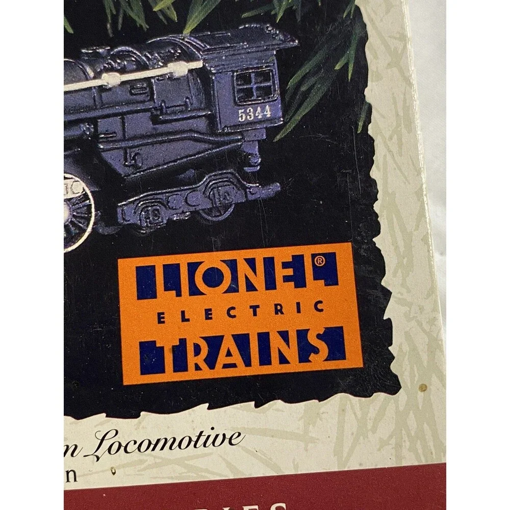 Hallmark Christmas Ornament Lionel 700E Hudson Steam Locomotive Train 1996 NIB